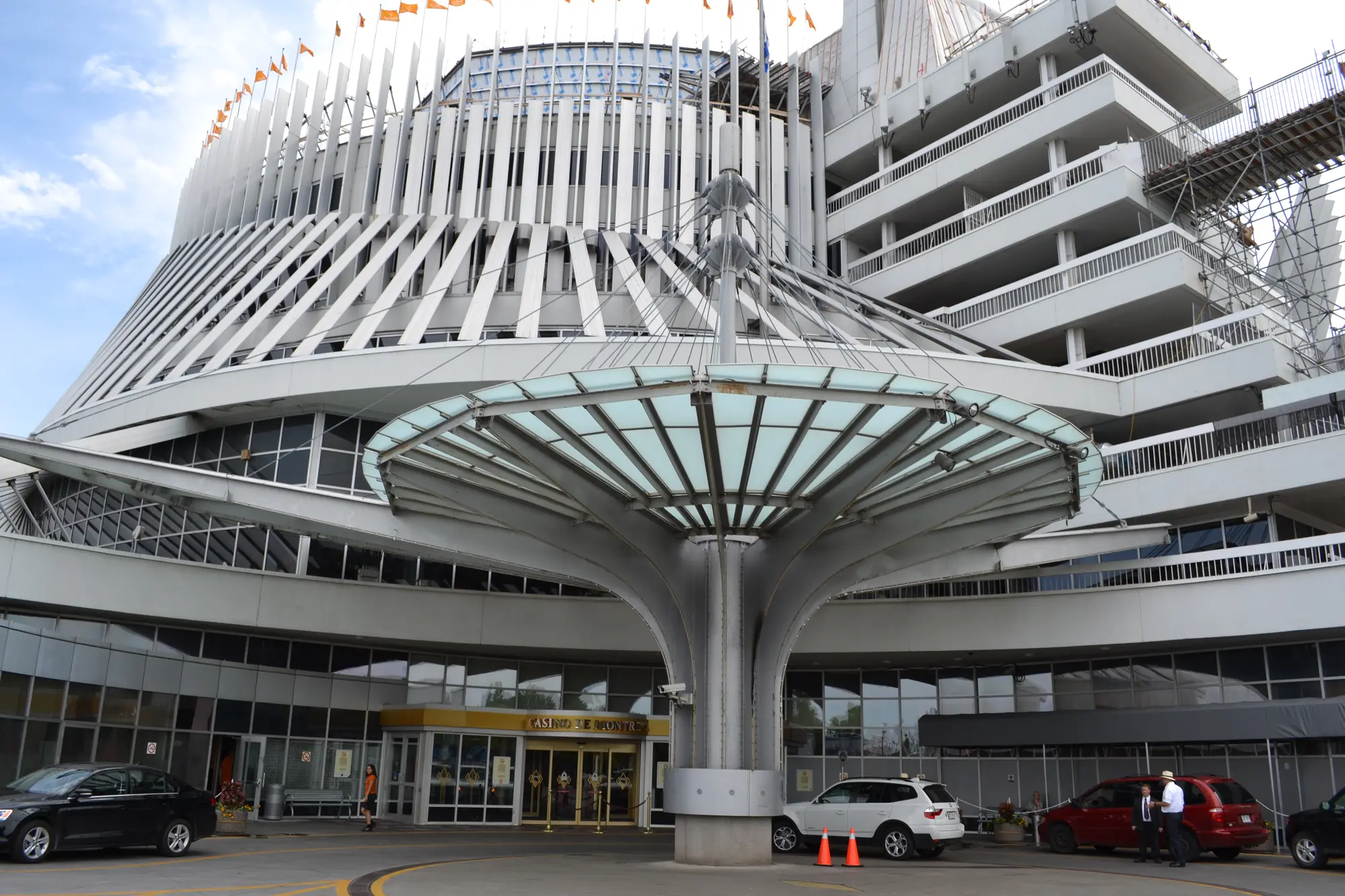 Main visitor entrance